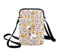 WZMPA Duck Lucifer Morningstar Crossbody Bag Lucifer Morningstar Fans Gift Lucifer Morningstar Shoulder Bag Demon Ducky Merch (Duck Lucifer CB)