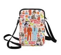 WZMPA Dumb Crossbody Purse Dumber Fans Gift Lloyd & Harry Shoulder Bag Dumber Movie Merch (I get 70 miles CB)