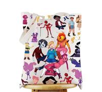 WZMPA Fionna & Prince Gumball Tote Bag Cake Cat Lover Gift Marshall Lee Reusable Grocery Bag Simon & Gray Merch (Fionna & Prince TG)