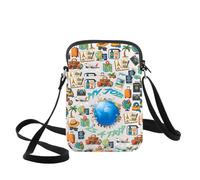 WZMPA Flight Attendants Crossbody Bag Stewardess Inspired Gift Purser Shoulder Bag Steward Merchandise, My Job is a Trip-cb, Crossbody Bag