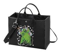 WZMPA Funny Ghost Tote Bag Ghost Fans Gift I'm Ghost Man Shoulder Bag Ghost Man Merch (Ghost Man TB-BL)