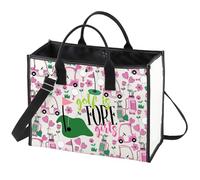 WZMPA Golf Girl Cosmetic Makeup Bag Lady Golf Gifts Golf Is Fore Girls Zipper Pouch Bag For Golf Lover Golf Player, Golf Girls BG