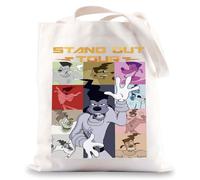 WZMPA Goofy Tote Bag Goofy Dog Fans Gift The Stand Out Tour Goofy Shoulder Bag Goofy Cartoon Inspired Gifts (Stand Out TG)