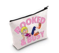 WZMPA Gordo & Miranda Cosmetic Makeup Bag Gordo & Miranda Fans Gift Booked & Busy Zipper Pouch Bag For TV Series Fans, Booked & Busy, Fit