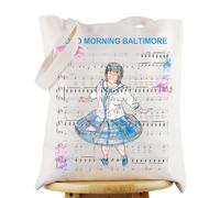 WZMPA Hairspray Musical Tote Bag Tracy Fans Gift Good Morning Baltimore Hairspray Shoulder Bag Broadway Hairspray Merch (Good Morning TG)