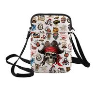 WZMPA Jack Crossbody Bag Pirate Gift Captain Jack Shoulder Bag Will Turner Merch (AHOI CB)