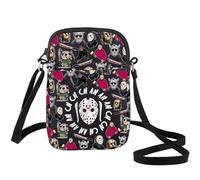 WZMPA Jason Mask Crossbody Bag Jason Friday Fans Gift Jason Serials Killer Adjustable Strap Bag Jason Voorhees Merch (AH CH bl CB)