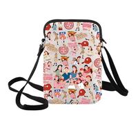 WZMPA Jimmy Dugan Crossbody Bag League Peaches Inspired Gift Peaches Baseball Shoulder Bag Rockford Merch (We're All Fruits CB)