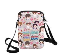 WZMPA K-pop Twice Crossbody Bag K-pop Group Fans Gift Korean Group K-pop Shoulder Bag K-pop Concert Merch (Mina & Tzuyu CB)
