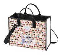 WZMPA Korean Seventeen Tote Bag K-Pop Seventeen Lover Gift Seventeen Album Canvas Shoulder Bag Seventeen Merchandise, Seventeen Bg, L