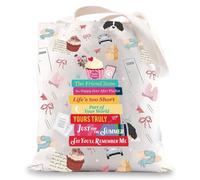 WZMPA Love Novel Canvas Tote Bag Bookish Gift Alexis Montgomery & Daniel Grant Novel Shoulder Bag (The Friend Z TG)
