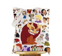 WZMPA Maurice & Connie Tote Bag Big Mouth Monster Lover Gift Shame Wizard Reusable Grocery Bag Maurice & Connie Merch (BYEEEEEEE TG)
