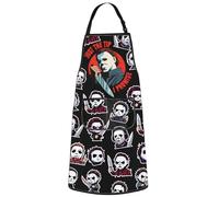 WZMPA Michael Kitchen Apron Michael Killer Gift Just The Tip I Promise Michael Adjustable Apron With Pockets (Just The Tip Ap)