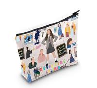 WZMPA Miss Honey Makeup Case Wormwood Lover Gift I Have Been To Chokey Wormwood Zipper Travel Bag Miss Trunchbul Merch, Matilda Revolting, Fit