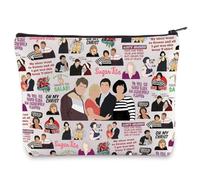 WZMPA Nessa Cosmetic Makeup Bag Gavin Fans Inspired Gifts My Niece Went to Greece Pam Zipper Travel Bags Nessa Merch (Sugan Tits)