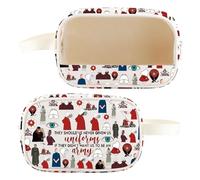 WZMPA Offred Cosmetic Bag Lydia & Janine & Moira Fans Gift They Never Should Have Given Us Uniforms Offred Makeup Zipper Pouch Bag Offred Merch, UNIFORMS ARMY-CMB