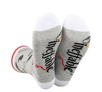 WZMPA Omens Crowly ＆ Aziraphale Socks Angel And Demon Fans Gift Ineffable Crowly Socks Crowly＆Aziraphale Merch (UK, Alpha, One Size, 1, Ineffable U)