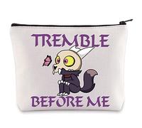 WZMPA Owl Lover Cosmetic Bag Owl Fans Gifts Tremble Before Me King Makeup Zipper Pouch Bag For Movie Fans, Before Me, Cosmetic Bag