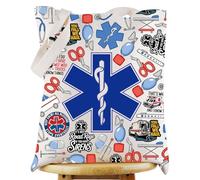 WZMPA Paramedic Tote Bag Ambulance Technician Gift Emergency Medical Technician Reusable Grocery Bag EMT Merch (YOU FALL WE HAUL-T)