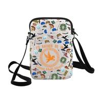 WZMPA Percy Camp Half Blood Crossbody Bag Heroes of Olympus Inspired Gift I'd Rather Be In Camp Half blood Shoulder Bag Percy Movie Merch (Camp Half blood CB)
