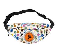 WZMPA Percy Camp Half Blood Fanny Pack Heroes of Olympus Percy Gift Greek Mythology Waist Bag Camp Half Blood Merch (Long Island NY YB)