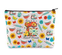 WZMPA Pioneers Woman Cosmetic Bag Cooking Lovers Gift Born to Be A Pioneer Woman Makeup Zipper Pouch Bag Pioneer Women Merch (Pioneer Woman)
