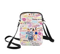 WZMPA Pop Singer Crossbody Bag Singer Album Gift Tour Concert Shoulder Bag Pop Music Lover Merchandise (teenage dream CB)