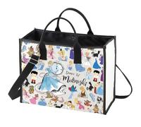 WZMPA Princess Cinderella Tote Bag Jaq&Gus Fans Gifts Dance Until Midnight Cinderella Shoulder Bag Fairy Tales Merchandise (Dance Until Midnight BG)