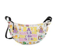 WZMPA Princess Hair & Sun Cosmetic Bag Fairy Tales Fans Gift I Have Magic Hair That Glows When I Sing Princ Makeup Zipper Pouch Bag (I Have Magic Hair JZB)