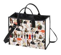 WZMPA Princess & Westley Tote Bag 80s Movie Gift Humpudink Fans Reusable Grocery Bag Princess Movie Bride Merchandise (have fun storming BG)