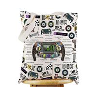 WZMPA Racing Driver Tote Bag Racing Lover Gift Racing Steering Wheel Explained Shopping Grocery Bag Race W ift, Box Drs Tg, L