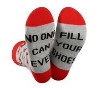 WZMPA Retirement Socks Coworker Retirement Gift No One Can Ever Fill Your Shoes Retirement Merch (UK, Alpha, One Size, 1, Fill Your Shoes U)