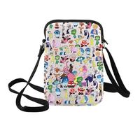 WZMPA Riley Emotion Crossbody Bag Joy & Sadness & Fear Cartoon Gift Anger & Disgust & Anxiety Characters Merch (Riley Emotion CB)