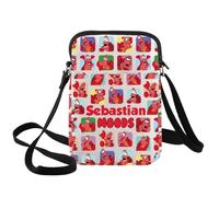 WZMPA Sebastian Crab Crossbody Bag Sebastian Fans Gift Sebastian Moods Crossover Shoulder Bag Sebastian Merchandise (Sebastian Moods CB)
