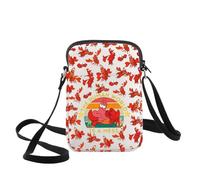 WZMPA Sebastian Crab Crossbody Bag Sebastian Lover Gift The Human World Is A Mess Cartoon Shoulder Bag Sebastian Merchdise (The Human World CB)