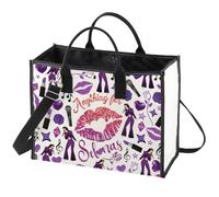 WZMPA Singer Album Tote Bag Singer Musical Gift Singer Lyric Reusable Grocery Bag Concert Fans Merchandise, Anything 2-tb, L