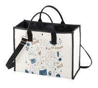 WZMPA Singer Lyric Tote Bag Singer Album Fans Gift If Feels Good to Be Know So Well Musical Shoulder Bag Singer Merchandise (It Feels Good BG)