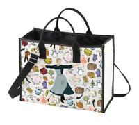 WZMPA Sound of Music Cosmetic Bag - Maria & Von Trapp Fans Gift - Makeup Zipper Pouch Bag - Broadway Merch, I am 16 BG, Fit