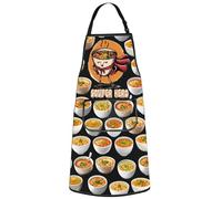 WZMPA Soup Foodie Chef Apron Soup Themed Gift Souper Hero Adjustable Apron With Pockets Soup Merchandise (Souper Hero Ap)