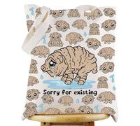 WZMPA Squonk Sad Tote Bag Squonk Lover Gift Cryptozoology Reusable Grocery Bag Squonk Monster Merchandise (sorry for existing TG)