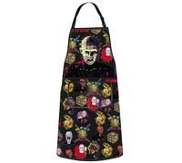 WZMPA Terror Pinhead Kitchen Apron Pinhead Fans Gift Demons To Some Angels To Others Chef Apron Pinhead Merch (Demons To Some Ap)