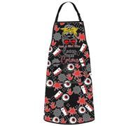 WZMPA True Crime Junkie Kitchen Apron True Crime Fans Gift Just a Girl Who Loves True Crime Baking Apron True Crime Merch, True Crime Ap