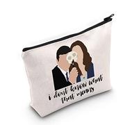 WZMPA TV Show Cosmetic Makeup Bag TV Show Fans Gifts I Don't Know What That Means TV Series Zipper Pouch Bag For Women Girls (What That Means), What That Means, Fit