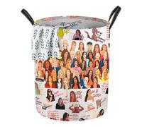 WZMPA Vanderpump Housewife Foldable Laundry Basket Vanderpump Fans Gift Housewives New York City Storage With Handles Basket Housewives Merch (Oh My God I'm Lit LB)