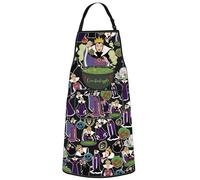 WZMPA Villains Evil Queen Kitchen Apron Evil Queen Fans Gift Evil Queen Poison Apple Adjustable Apron Evil Queen Merch