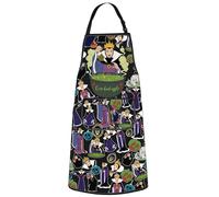 WZMPA Villains Queen Kitchen Apron Villain Queen Fans Gift Villain Queen Poison Apple Adjustable Apron Villains Queen Merch, One Bad Apple Ap, Medium