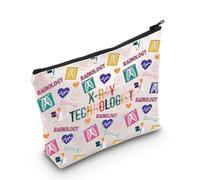 WZMPA X-RAY Tech Cosmetic Bag Radiologic Technologist Gift Radiology Tech Survival Kit Xray Technologist Graduation Merch, X-RAY Tech, Fit