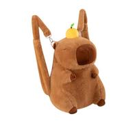 Wzmzjy Capybara Backpack, Stuffed Animal Bag for Travel, Women's, Indoor