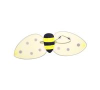 Wzmzjy Child's Bee Costume, Easy to Put on, with Headband, And Antennae, Ideal for A Birthday Or Party, Yellow