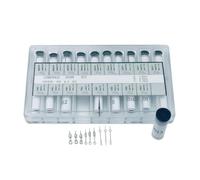 Wzmzjy Industrial Indicator Replacement Kit Watch Repair Tools Timepiece Hands Luminous Metal Assortment with Compact Storage Case Suitable for Watchmakers Bench Work Hobby Repairs Restoration